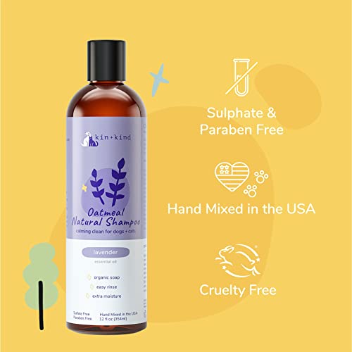 Oatmeal Natural Dog and Cat Shampoo