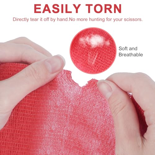 24 Pack Self Adhesive Bandage Wrap (Multi-color / 4 Inch)