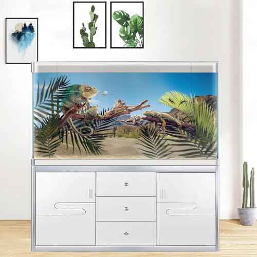 Reptile Habitat Background (desert01 / 48X20in/120X50cm)