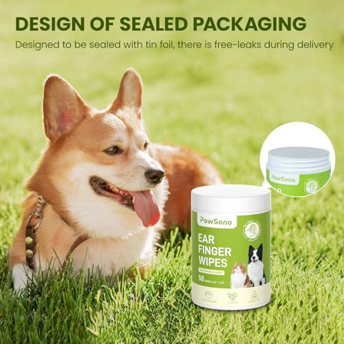 Dog Ear Wipes (50 Count)
