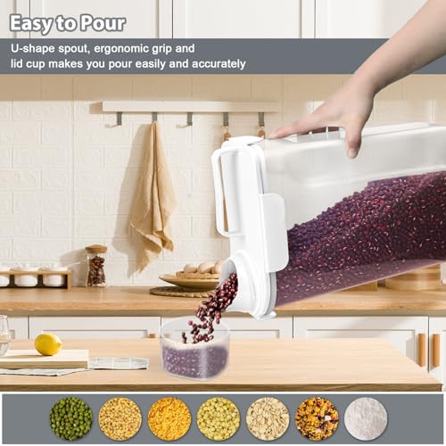 Rice Container (10lb White)