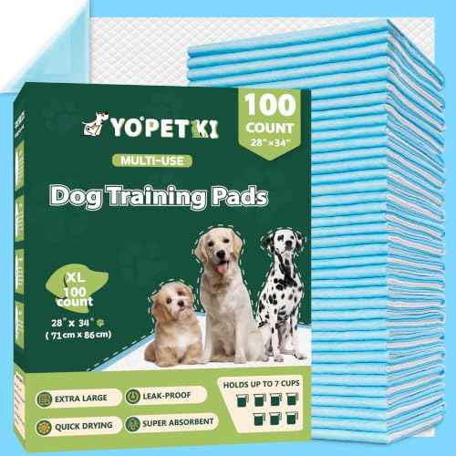 Dog Pee Pads 100 Count Extra Large 28"x34" (28"x34"-100 Count)