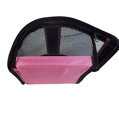 Tote for Lifelike Stuffed Interactive Pet Dogs and Cats (12.0"L x 6.0"W x 6.0"H / Pink)