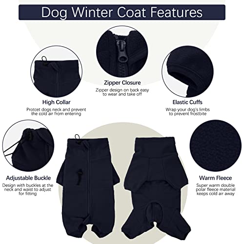Dog Coats for Medium Dogs (M / Dark Blue)
