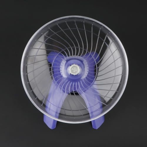 Silent Hamster Exercise Running Wheel Flying Saucer (Purple)