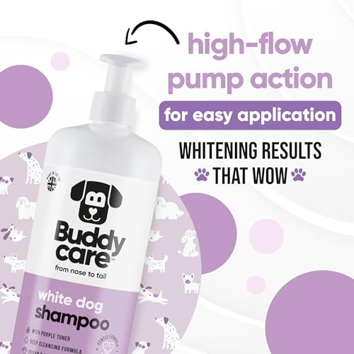 White Dog Shampoo by Buddycare (33.8oz)