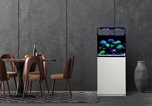Wooden Aquarium Stand & Cabinet (W17.7xD17.7xH31.5in(45x45x80cm) / White)