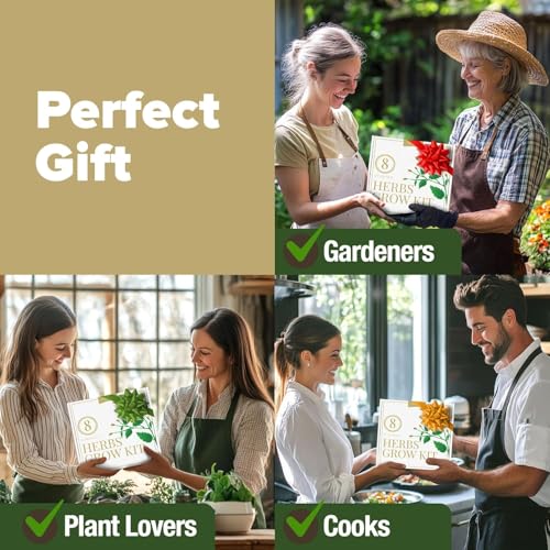 8 Herb Garden Kit
