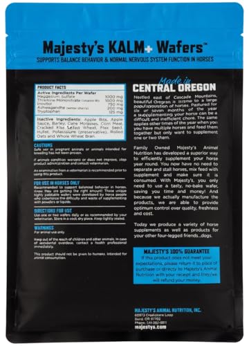KALM+ Wafers Horse (60 Count (2 Month Supply))