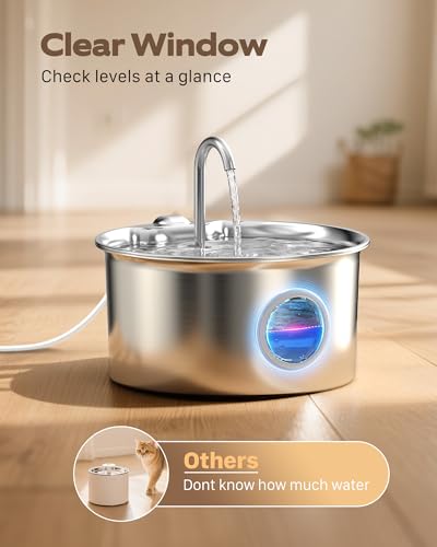 Pet Water Fountain Stainless Steel