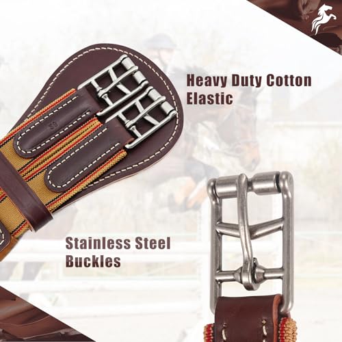 English Dressage Girths (32" / Brown)