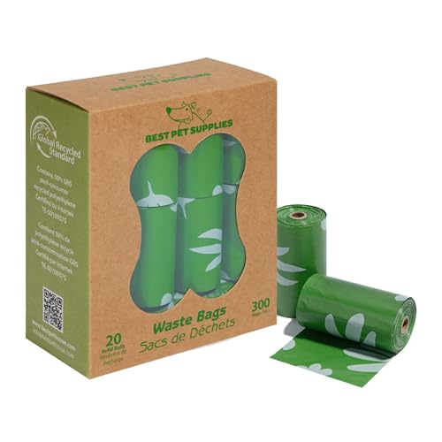 GRS Poop Bags for Dogs (GRS Green / 300 Bags)