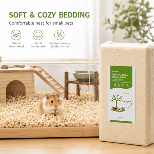 88oz Natural Aspen Wood Pet Bedding (88oz)