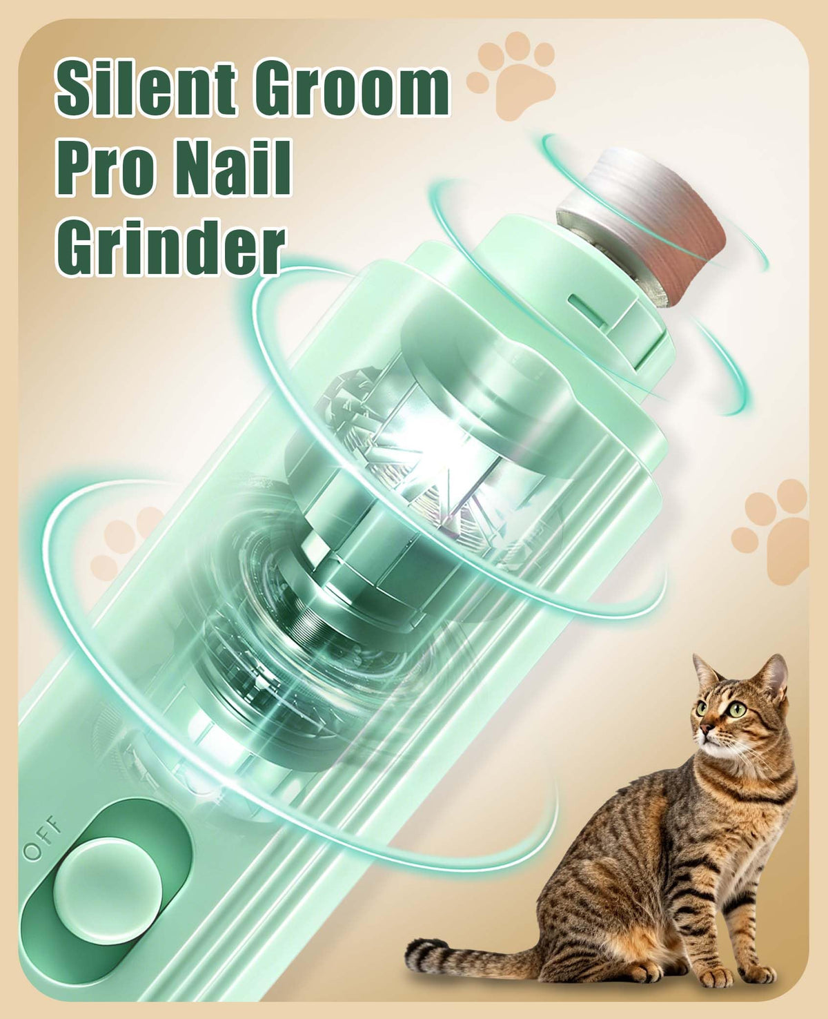 Silent Groom Pro Nail Grinder 2