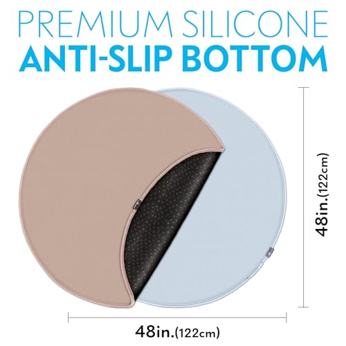Round Washable Pee Pads for Dogs (48" (2 pack))