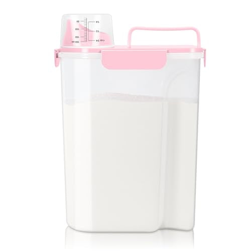 Airtight Rice Container 10 Lbs (6Qt-Pink)
