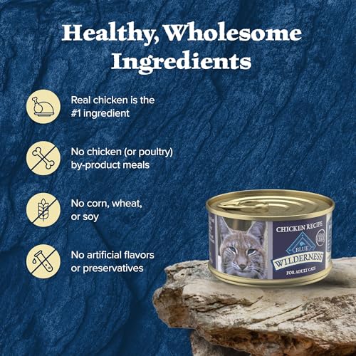 Wilderness Chicken Paté Adult Wet Cat Food (3 Ounce (Pack of 24))