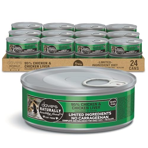 Grain Free Wet Cat Food (5.5 Ounce (Pack of 24))