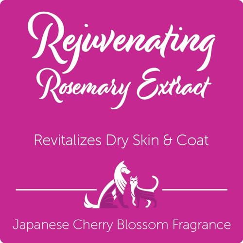 Pet Shampoo for Sensitive Skin (Japanese Cherry Blossom Shampoo / 16 oz)