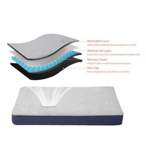 Orthopedic Memory Foam Dog Bed