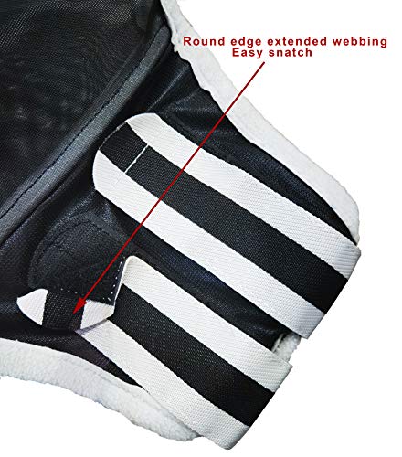 Fine Mesh Horse Fly Mask w (Cob / Black)