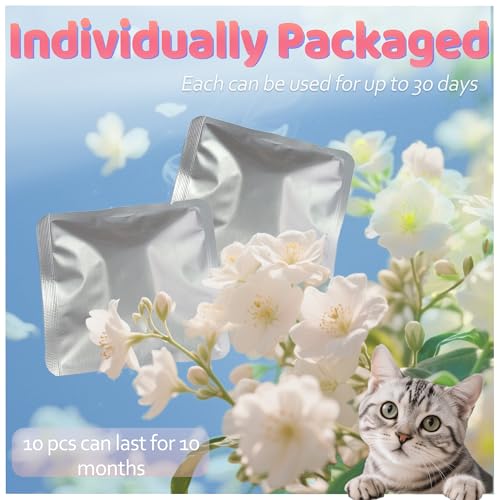 10 Pack Pet Odor Eliminator for Meowant Self