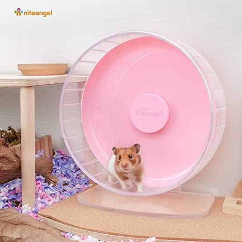 Super Silent Hamster Exercise Wheels (Medium / Pink)