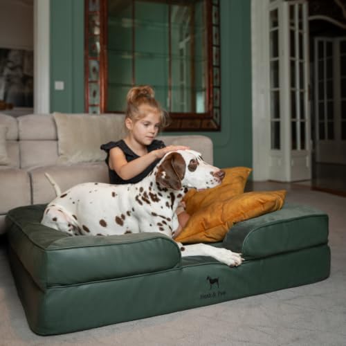 Large Dog Bed (Green - LE / X-Large)