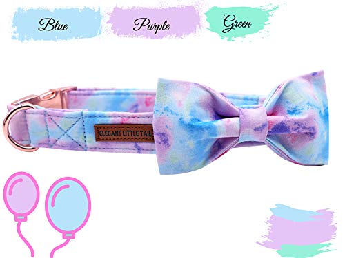 Dog Collar with Bow (Colorful / Medium (Pack of 1))