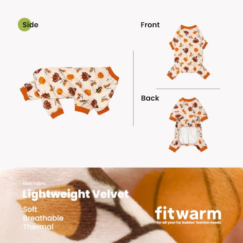 Thanksgiving Turkey Dog Pajamas (Turkey / X-Small)