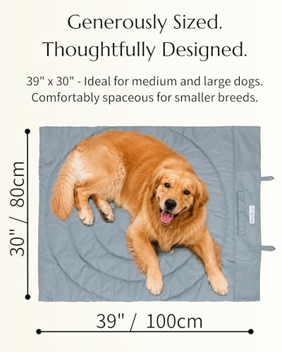 Dog Travel Mat (Grey)