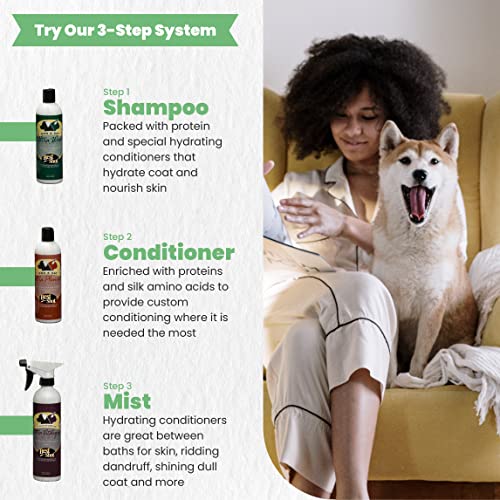 Ultra Vitalizing Mist Detangler and Conditioner with Pet Coat Release Technology (Herbal Mint / 32 oz.)