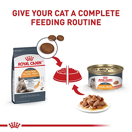 Feline Care Nutrition Hair & Skin Care Adult Thin Slices in Gravy Cat Food (3 Ounce (Pack of 24))