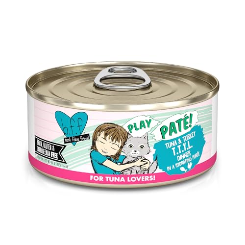 B.F.F. Play Best Feline Friend Paté Lovers (5.5 Ounce (Pack of 8))