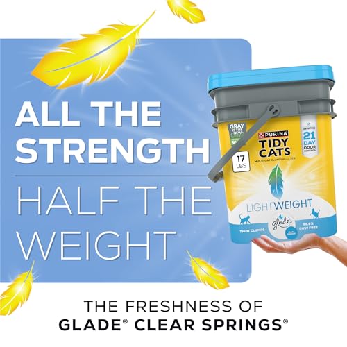 Low Dust Multi Cat (17 Pound (Pack of 1) / Glade Clear Springs)