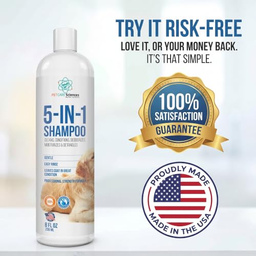 8 floz 5 in 1 Dog Shampoo for Itchy Skin (8 fl oz)
