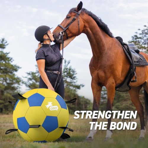 25 Inch Herding Ball for Dog with Straps (Yellow / 25 Inch)