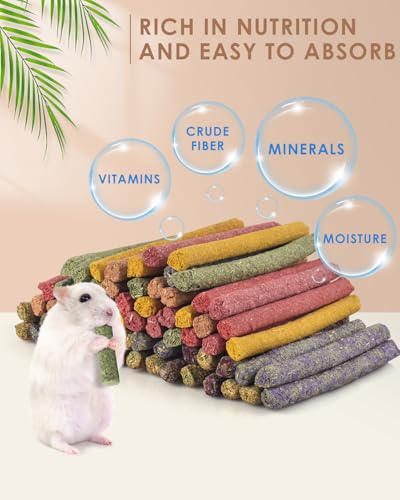 72 PCS Rabbit Chew Sticks