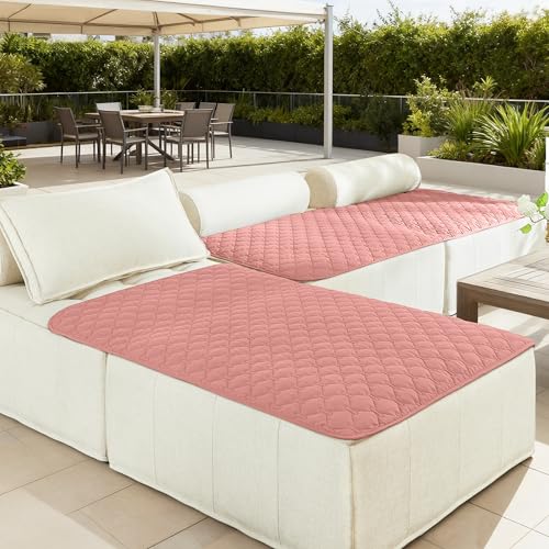 Waterproof Blanket for Dogs (40x50 Inch (Pack of 1) / Dark Pink/Light Pink)