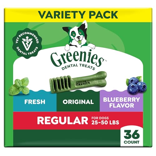 Regular Dental Dog Treats (36 Count (Pack of 1))
