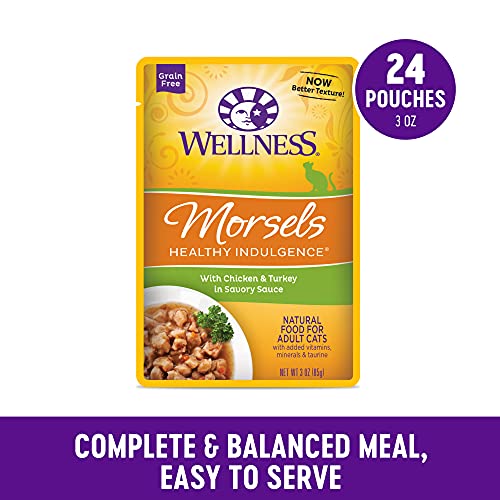 Healthy Indulgence Morsels Adult Wet Cat Food (3 Ounce (Pack of 24))