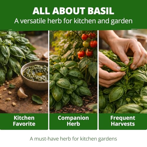 Italian Large Leaf Basil Seeds