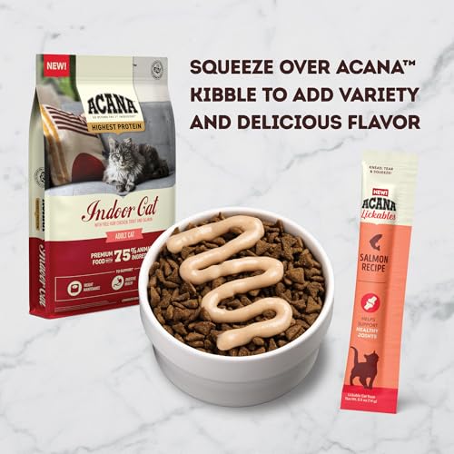 Lickables Cat Treats Salmon Recipe .5oz Tubes (0.5 Ounce (Pack of 5))