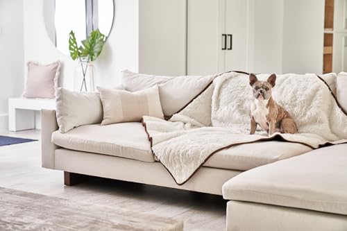 PupProtector Waterproof Throw Blanket (Short White / Original (60" L x 50" W))