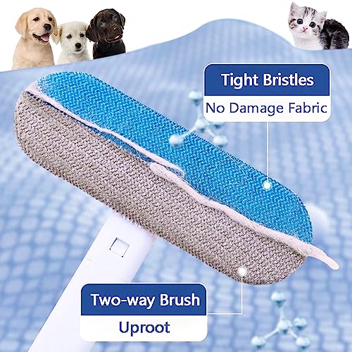 14" Long Handle Pet Hair Remover for Furniture & Couch