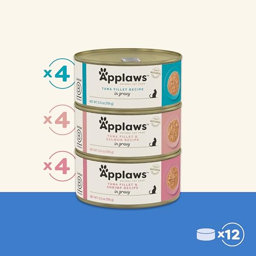 Fish Variety in Gravy Wet Cat Food (5.5 Fl Oz (Pack of 12))