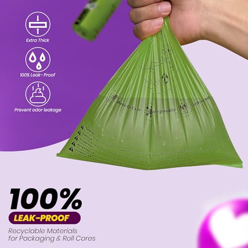 Dog Poop Bags (Green / 1 Count (Pack of 150))