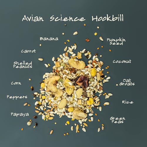 Seed Avian Science Super Hookbill Bird Food 4lb (4 Pound (Pack of 1))