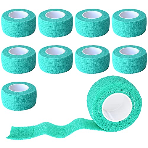 1 Inch Self Adhesive Bandage Wrap (1 Inch / Middle Green)