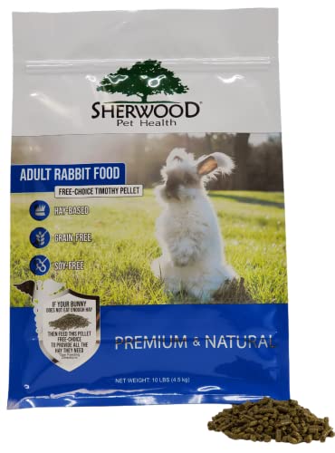Adult Rabbit Food Timothy Hay Free (10 Pound (Pack of 1))